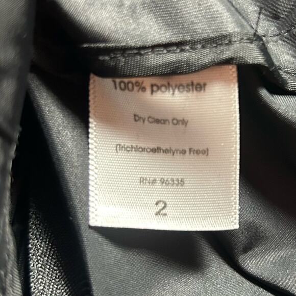 Susana Monaco Black Sleeveless Belted Mini Dress Size 2 - Picture 6 of 6